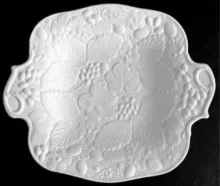Fruit Garden | Jacob Furnival | Cake or Cookie Plate without Pedestal Foot | Item | 001
