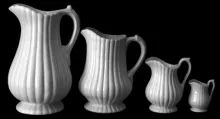 Full Ribbed | J. W. Pankhurst (& Co.) | Table Pitcher | Collection | 003
