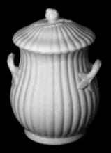 Full Ribbed | J. W. Pankhurst (& Co.) | Waste or Slop Jar Base and Lid | Item | 001