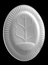 Full Ribbed | J. W. Pankhurst (& Co.) | Well and Tree Platter | Item | 002