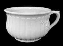 Full Ribbed | John Alcock | Chamber Pot Base | Item | 003