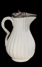 Full Ribbed | Unspecified | Syrup Pitcher with Metal Lid | Item | 001
