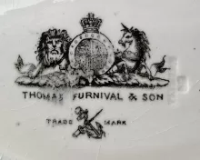 Furnival Shell | Thomas Furnival & Son | Relish Dish | Mark | 003
