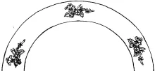 Garden Sprig_J. & G. Meakin_Plate_EmbossingDrw_001