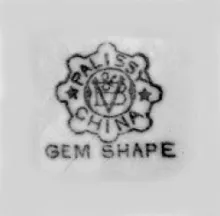 Gem Shape | Vodrey Bros. | Platter | Mark | 002