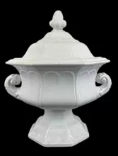 Girard Shape | Ridgway, Bates, & Co. | Sauce or Soup Tureen Base and Lid | Item | 002