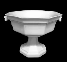 Gothic with Cameo | John Alcock | Compote on Tall Pedestal | Item | 001