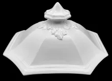 Gothic | C. & W. K. Harvey | Sauce or Soup Tureen Lid | Finial | 006