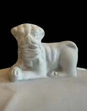 Gothic | Charles J. Mason | Sauce or Soup Tureen Base and Lid | Finial | 006
