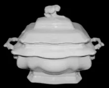 Gothic | Charles J. Mason | Sauce or Soup Tureen Base and Lid | Item | 006
