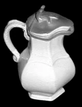 Gothic | Charles J. Mason | Syrup Pitcher with Metal Lid | Item | 005