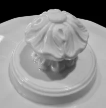 Gothic | Charles Meigh & Son | Stew or Chowder Tureen Base and Lid | Finial | 002