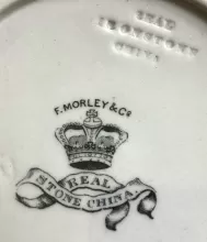 Gothic | Francis Morley (& Co.) | Soup Plate | Mark | 002