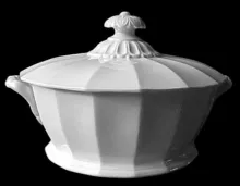 Gothic | Francis Morley (& Co.) | Stew or Chowder Base and Lid | Item | 002