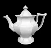 Gothic | George Phillips | Teapot or Coffee Pot Base and Lid | Item | 001