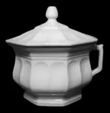 Gothic | J. W. Pankhurst (& Co.) | Chamber Pot Base and Lid | Item | 001