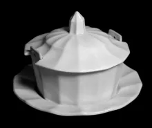 Gothic | James Edwards | Butter Dish with Lid | Item | 003