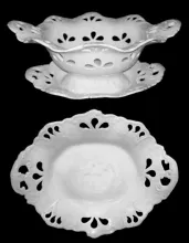 Gothic | James Edwards | Reticulated Basket and Underplate | Item | 002