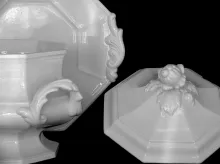 Gothic_John Ridgway & Co._Sauce or Soup Tureen Base, Lid, and Underplate_Item_001