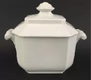Gothic | Ridgway & Morley | Canister Base and Lid | Item | 001