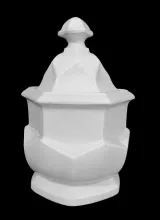 Gothic | Samuel Alcock & Co. | Sugar Bowl Lid | Item | 002