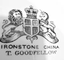 Gothic | T. Goodfellow | Sauce or Soup Tureen Underplate | Mark | 006