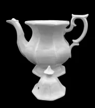 Gothic | Unspecified | Teapot or Coffee Pot Base and Lid | Item | 014