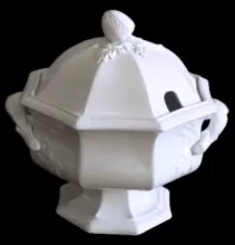 Gothic | Unspecified | Sauce or Soup Tureen Base and Lid | Item | 020