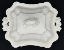 Gothic | Unspecified | Vegetable Tureen Base and Lid | Finial | 003
