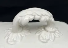 Gothic | Unspecified | Vegetable Tureen Base and Lid | Handle | 002