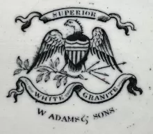Gothic | William Adams & Son | Plate | Mark | 004