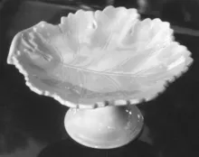 Grape Leaf_James Edwards_Dessert Set Compote with Pedestal Foot_Item_002