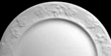 Grape Wreath | Bridgwood & Clarke | Plate | Embossing | 001