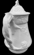Grape Wreath_Bridgwood & Clarke_Teapot or Coffee Pot Base and Lid_Handle_002