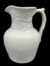 Grapes and Hops | G. Wooliscroft | High Relief Pitcher | Item | 001
