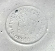 Grapes and Hops | G. Wooliscroft | High Relief Pitcher | Mark | 004