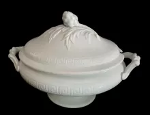 Greek Key | J. W. Pankhurst (& Co.) | Sauce or Soup Tureen Base and Lid | Item | 001