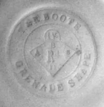 Grenade Shape_T. & R. Boote (& Co.)_Teapot or Coffee Pot Base and Lid_Mark_002