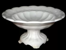 Halleck Shape (Morning Glory) | Elsmore & Forster | Compote on Tall Pedestal | Item | 003