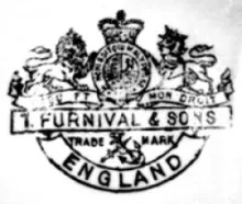 Hanging Basket | Thomas Furnival & Sons | Plate | Mark | 004