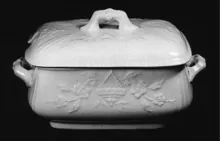 Hanging Basket | Thomas Furnival & Sons | Soap Box Base and Lid | Item | 002