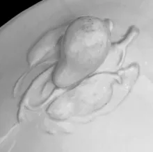 Hanging Pear | Liddle, Elliot & Son | Vegetable Tureen Base and Lid | Finial | 003
