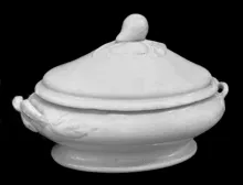 Hanging Pear | Liddle, Elliot & Son | Vegetable Tureen Base and Lid | Item | 002