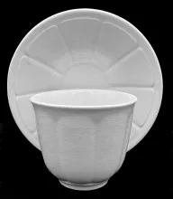 Havelock Shape_Holland & Green (Late Harvey)_Handleless Cup and Saucer_Item_001