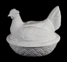 Hen on Nest | Greenwood Pottery Co. | Hen on Nest | Item | 001