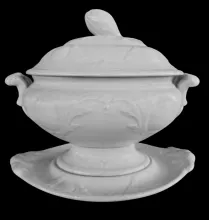 Hill Shape | Joseph Clementson | Sauce or Soup Tureen Base, Lid, and Underplate | Item | 003