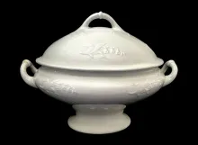 Hyacinth | Henry Burgess | Sauce or Soup Tureen Base and Lid | Item | 001