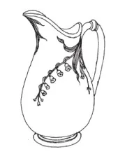 Hyacinth | W. & E. Corn | Ewer | ItemDrw | 001