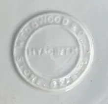 Hyacinth | Wedgwood & Co. | Sugar Bowl with Lid | Mark | 002