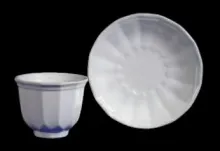Inverted Diamond | T. J. & J. Mayer | Handleless Cup and Saucer | Item | 001
